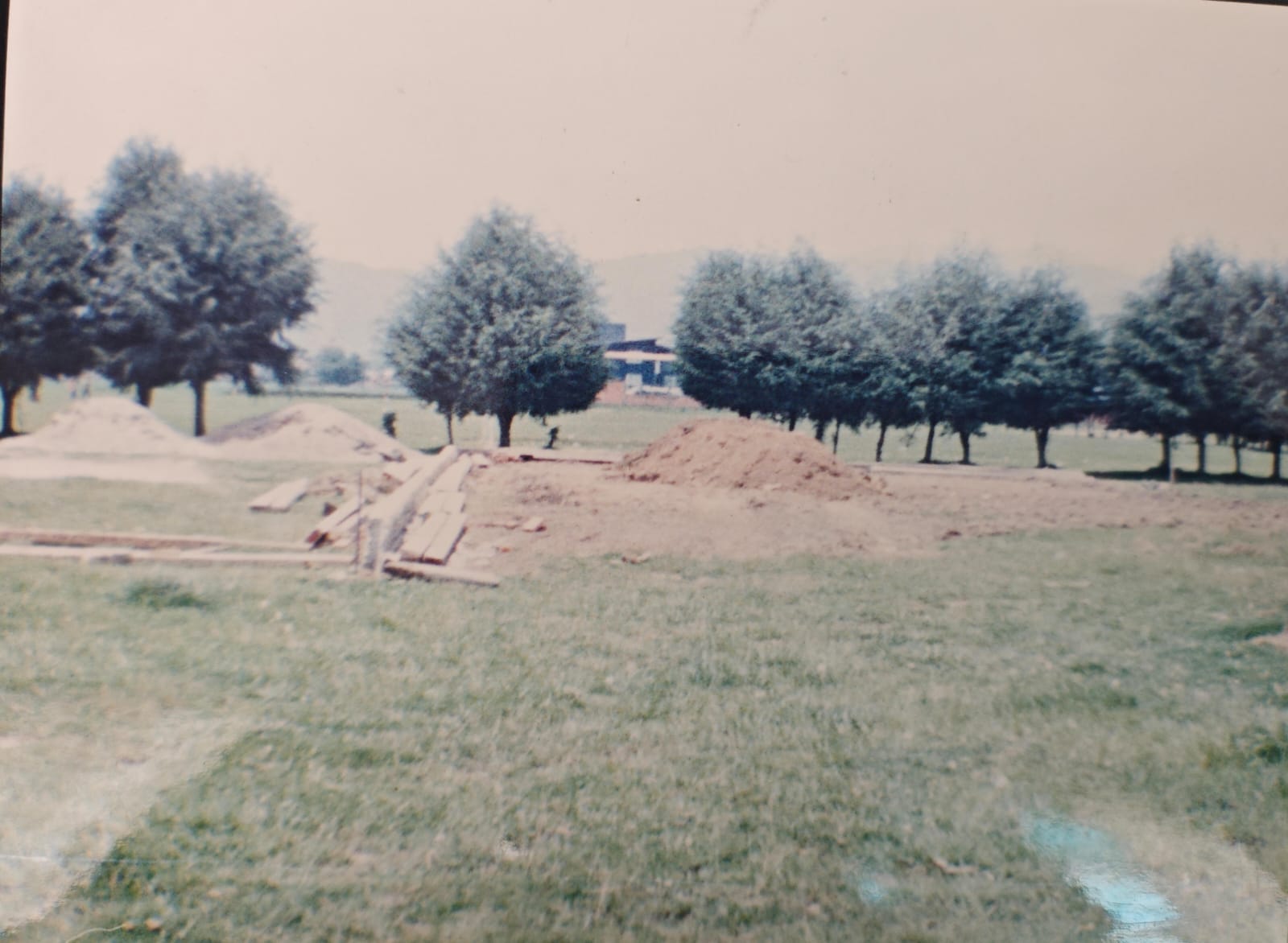 Construcción de la escuela