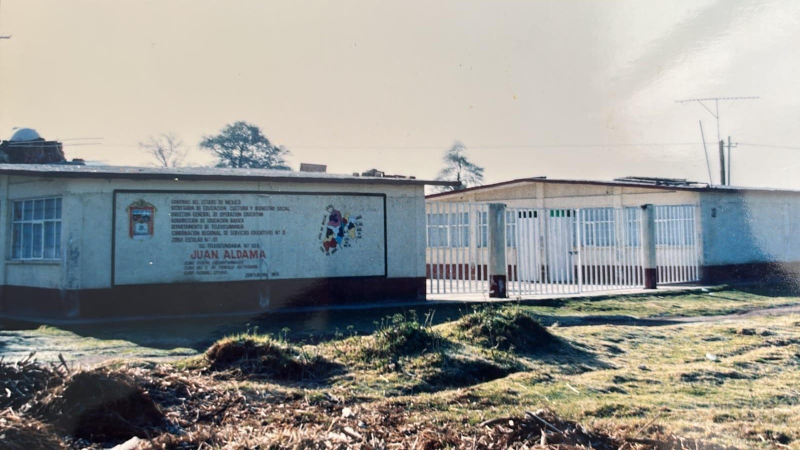Construcción de la escuela
